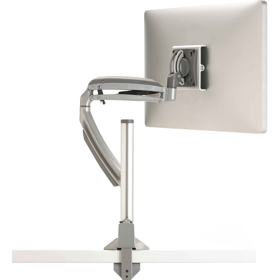 Chief Kontour Dynamic Single Monitor Arm Desk Mount - For Displays 10-38" - Silver