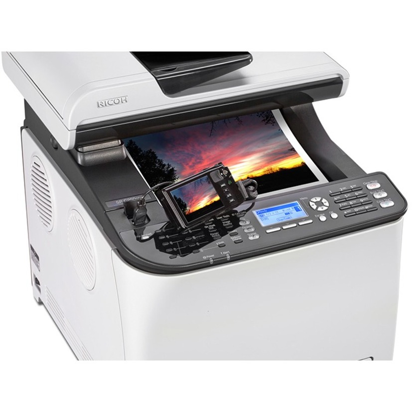 Ricoh SP C250SF Wireless Laser Multifunction Printer - Color