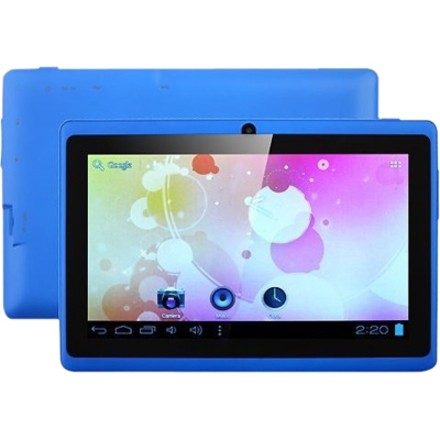 Zeepad 7DRK Tablet - 7" WVGA - Cortex A9 Dual-core (2 Core) 1.50 GHz - 512 MB RAM - 4 GB Storage - Android 4.2 Jelly Bean - Blue