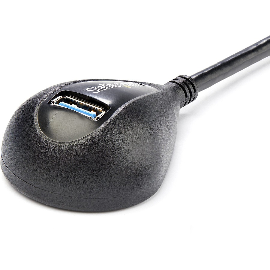 StarTech 5 ft Black Desktop SuperSpeed USB 3.0 (5Gbps) Extension Cable - A to A M/F