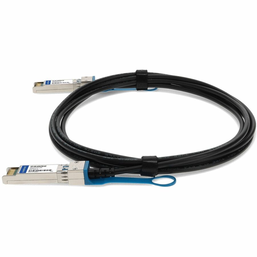 AddOn MSA and TAA Compliant 10GBase-CU SFP+ to SFP+ Direct Attach Cable (Active Twinax, 2m)