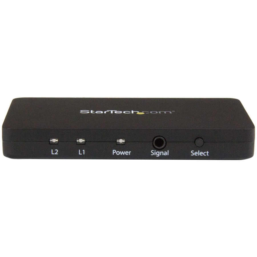 2Port HDMI automatic video switch w/ aluminum housing and