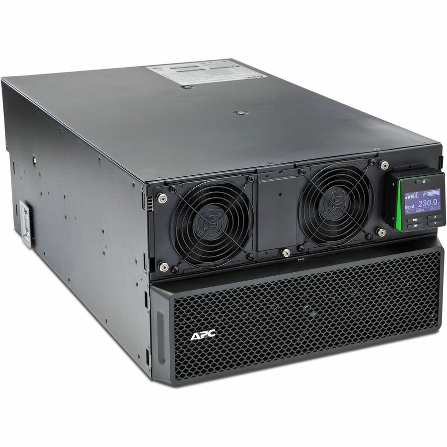 APC Smart-UPS On-Line, 8kVA/8kW, Rackmount 6U, 208V, 6x C13+4x C19 IEC outlets, Network Card+SmartSlot, Extended runtime, W/ rail kit