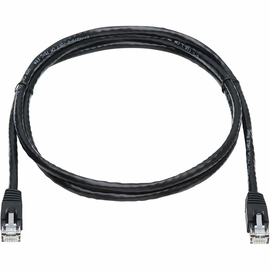 Tripp Lite by Eaton Cat6a 10G Snagless UTP Ethernet Cable (RJ45 M/M) Black 5 ft. (1.52 m)