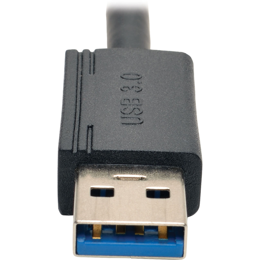 Tripp Lite by Eaton USB 3.0 to Dual Port Gigabit Ethernet Adapter RJ45 10/100/1000 Mbps