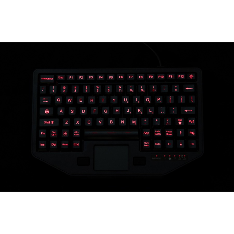 iKey IK-TR-911 Full Travel Keyboard with Attachment Versatility