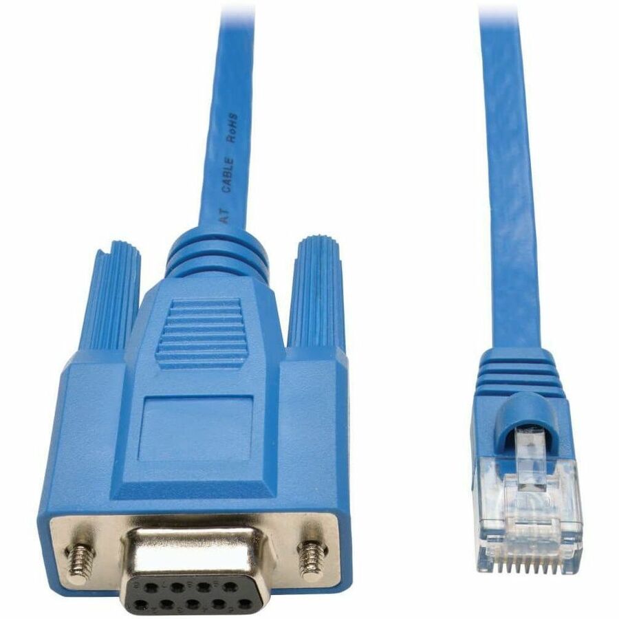 Tripp Lite by Eaton RJ45 to DB9F Cisco Serial Console Port Rollover Cable 6 ft. (1.83 m)