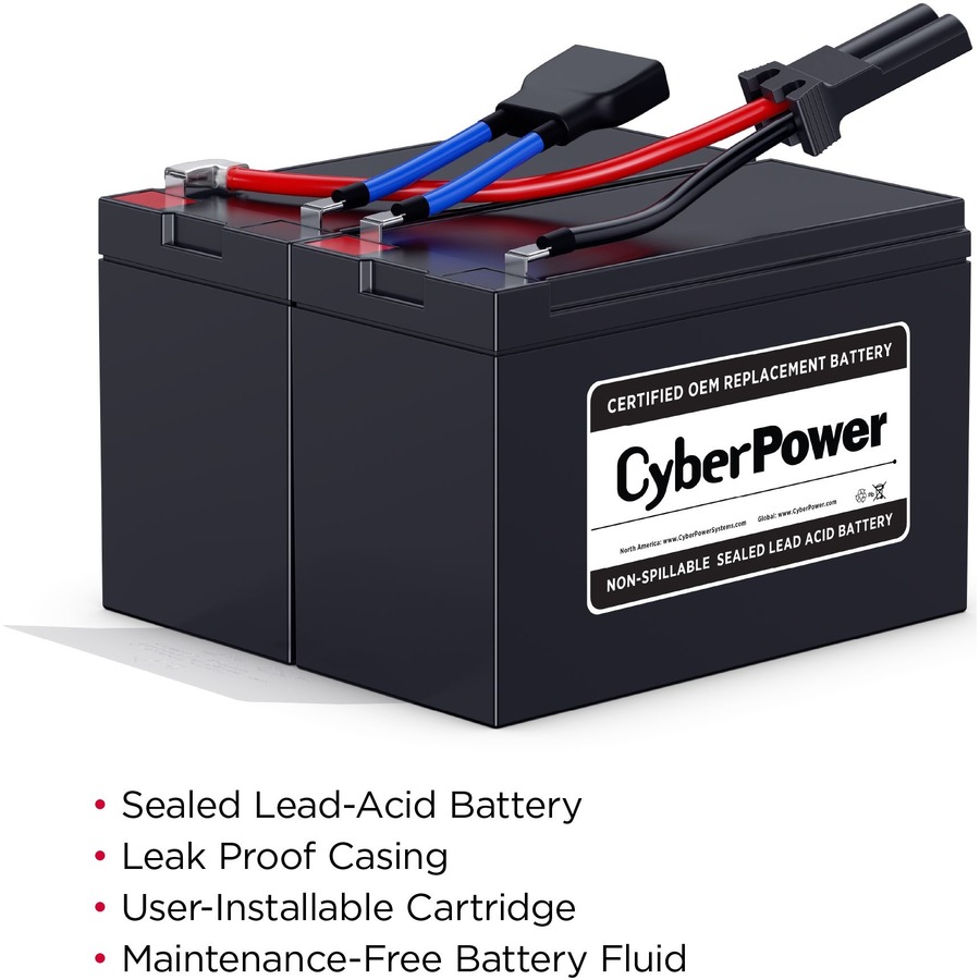 CyberPower RB1270X2B Replacement Battery Cartridge