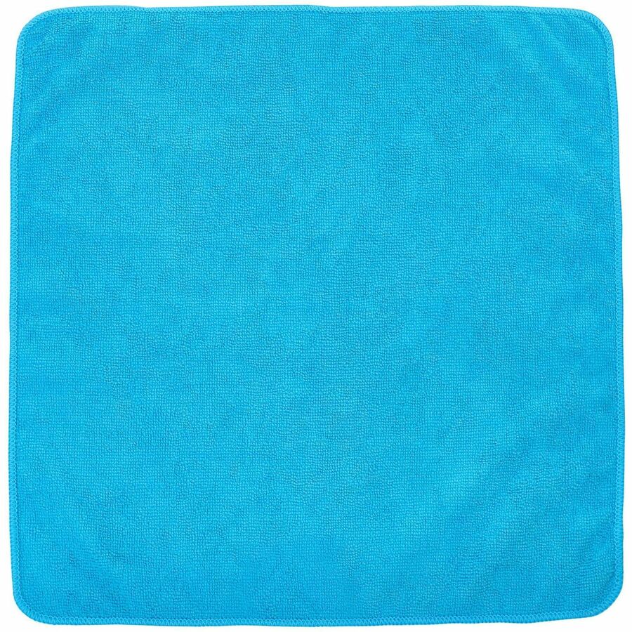 Rubbermaid Commercial HYGEN r-40 Recycled Microfiber Cloths, 16"x16" , Blue