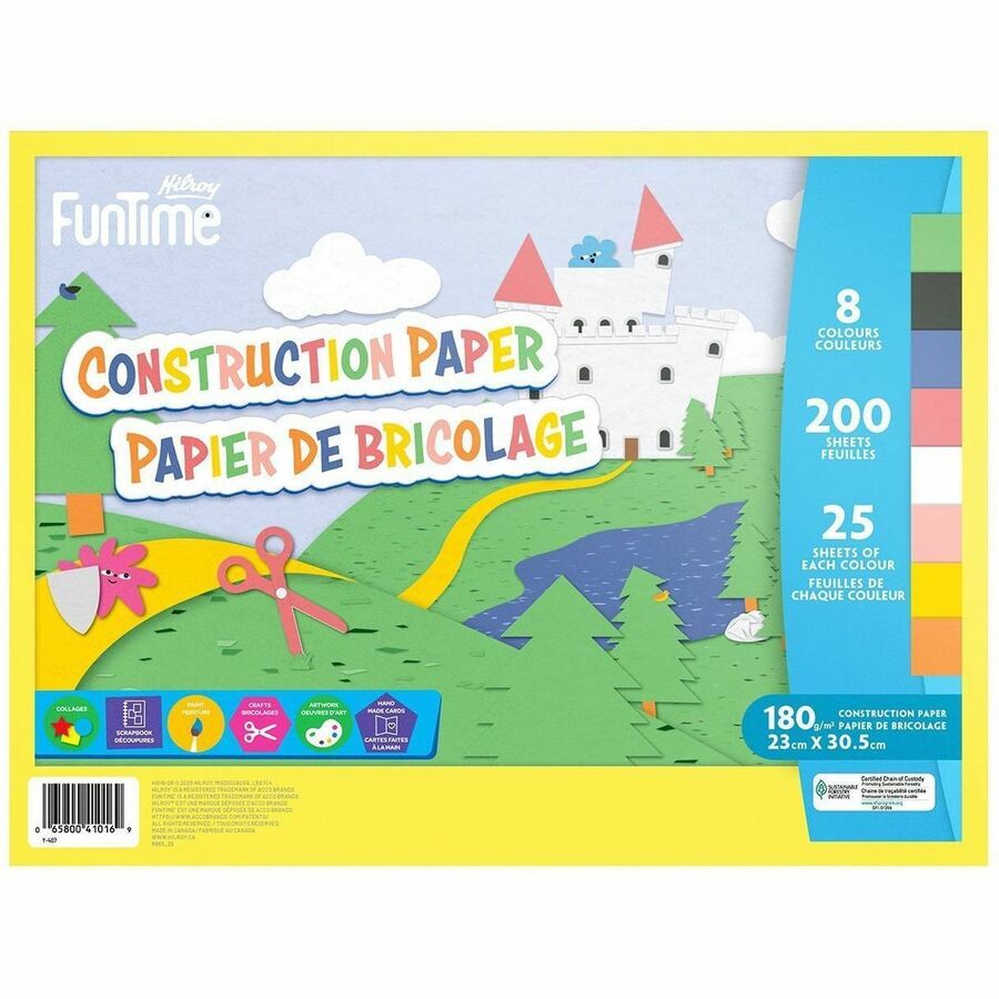Hilroy Funtime Construction Paper