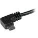 StarTech Micro-USB Cable with Right-Angled Connectors - 3 ft. (USB2AUB2RA1M)