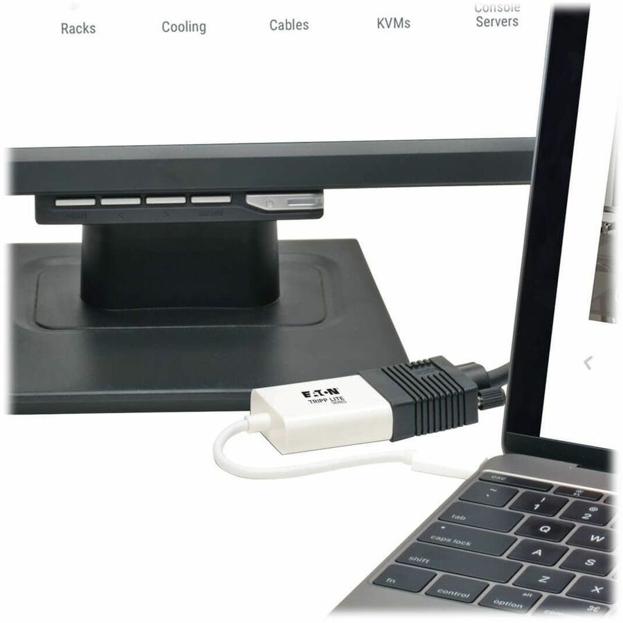 Eaton Tripp Lite Series USB-C to VGA Adapter with Alternate Mode - DP 1.2