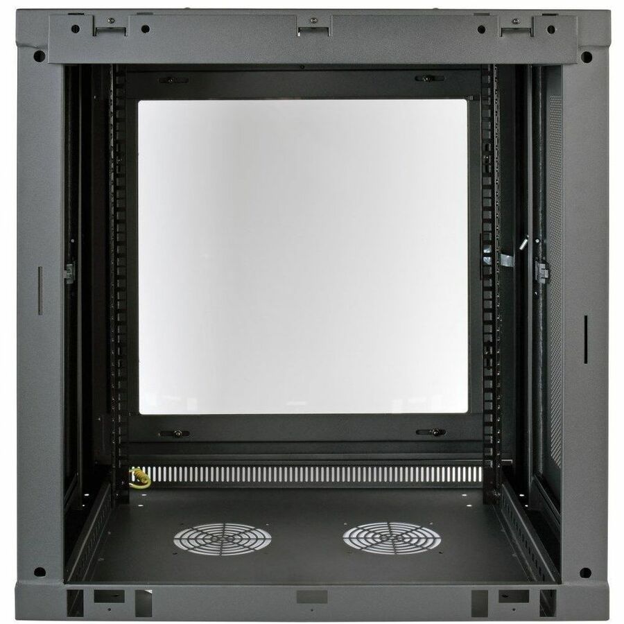 Tripp Lite by Eaton SmartRack 12U Low-Profile Switch-Depth Wall-Mount Small Rack Enclosure Clear Acrylic Window