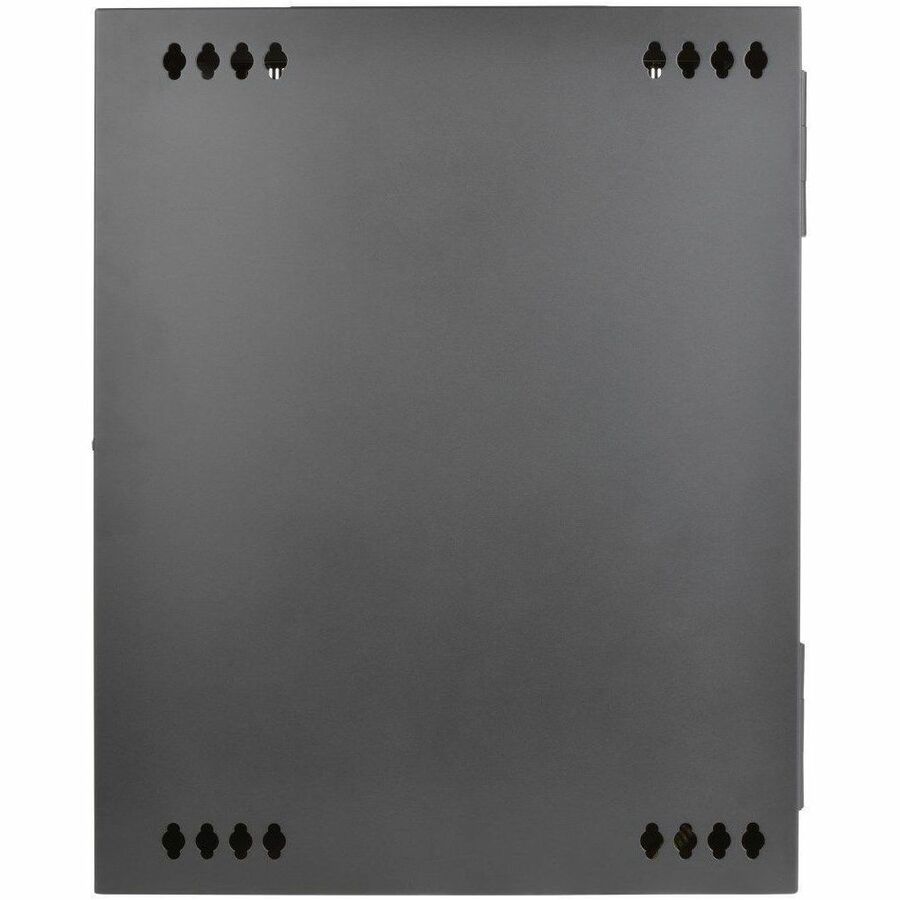 Tripp Lite by Eaton SmartRack 15U Low-Profile Switch-Depth Wall-Mount Half-Height Rack Enclosure Clear Acrylic Window Hinged Back