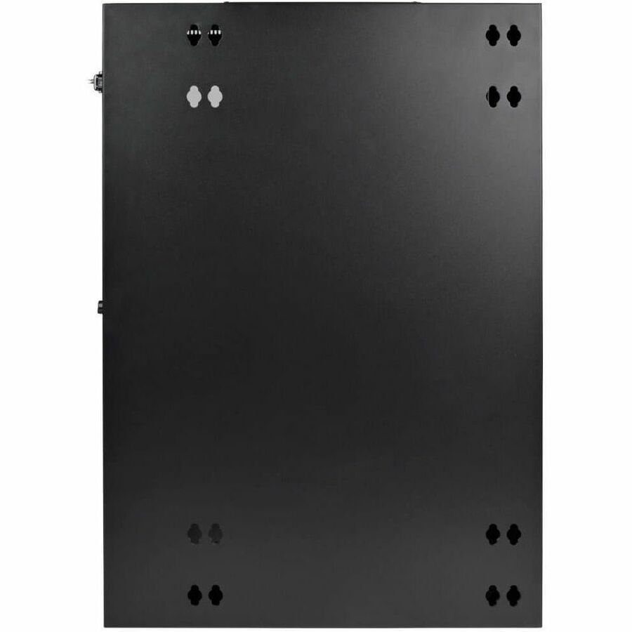 Tripp Lite by Eaton SmartRack 18U Low-Profile Switch-Depth Wall-Mount Half-Height Rack Enclosure Clear Acrylic Window Hinged Back
