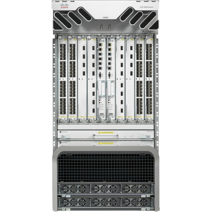 Cisco ASR 9010 Chassis - Refurbished - 8 - Rack-mountable - 1 Year