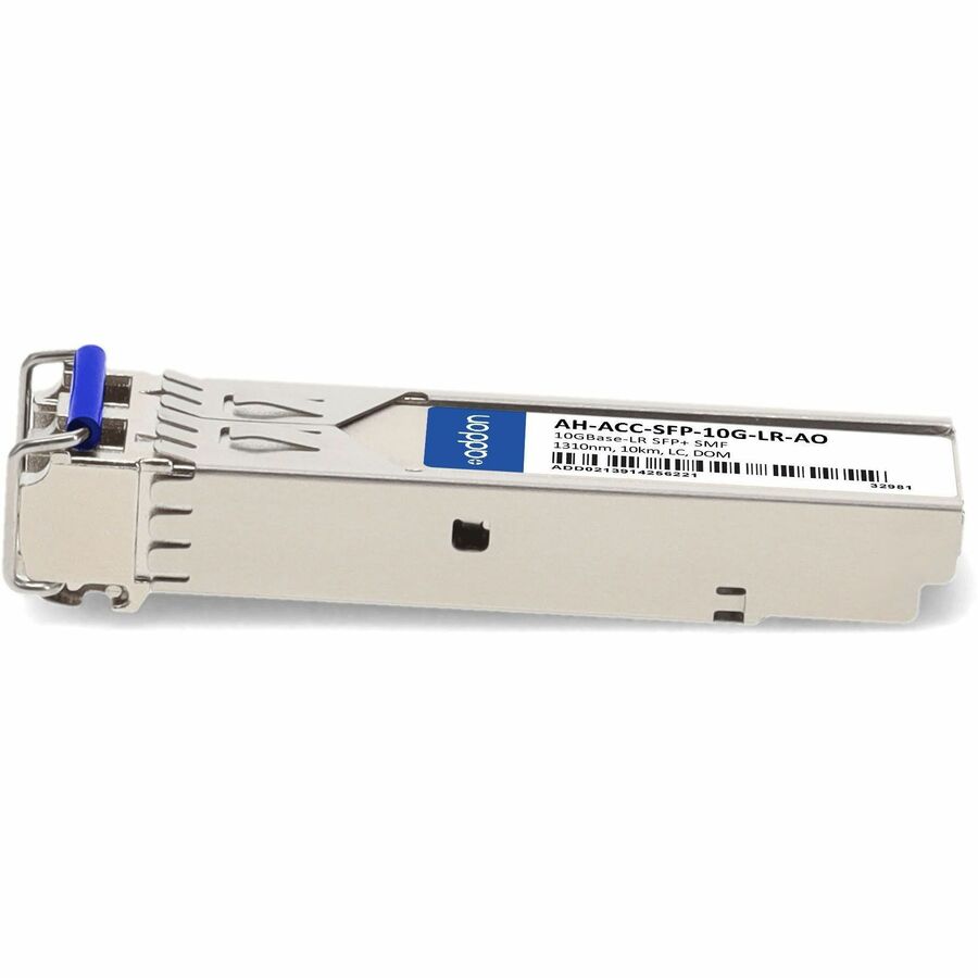 AddOn AEROHIVE AH-ACC-SFP-10G-LR TAA-compliant 10G SFP+ LR transceiver with LC connector — alternate view 1