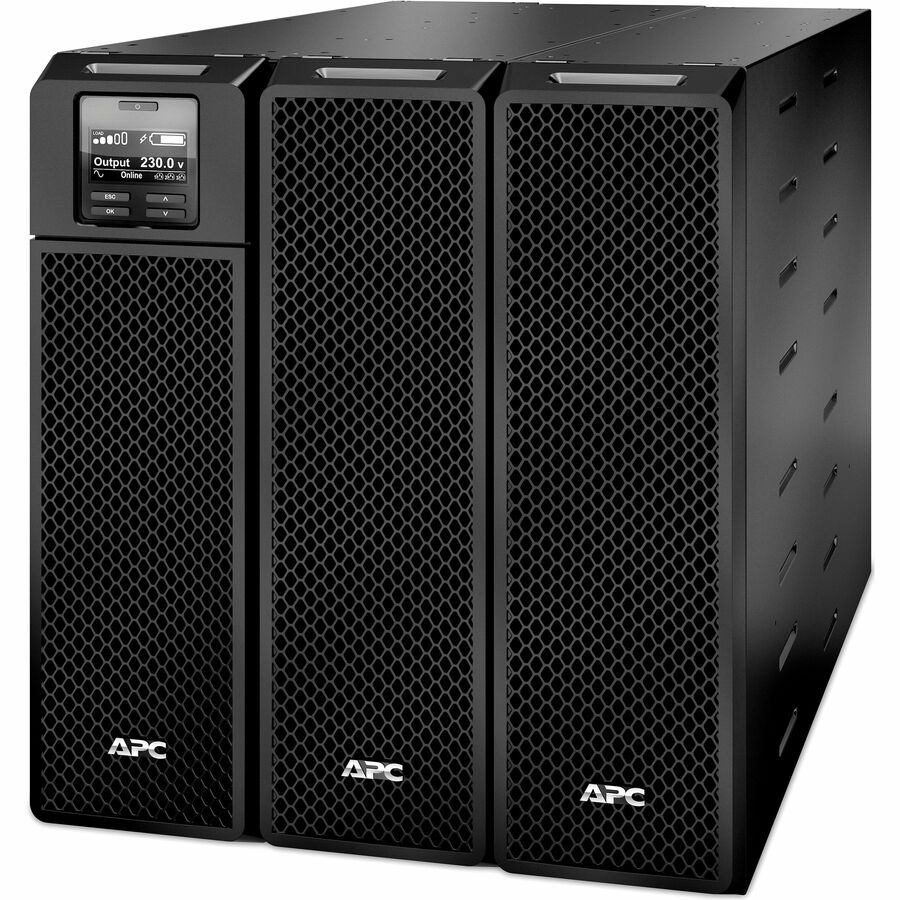 APC Smart-UPS On-Line, 10kVA/10kW, Tower, 208V, 6x L6-30R NEMA outlets, Network Card+SmartSlot, Extended runtime, W/O rail kit