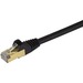 StarTech.com 10ft CAT6A Ethernet Cable - 10 Gigabit Category 6A Shielded Snagless RJ45 100W POE Patch Cord - 10GbE Black UL/TIA Certified - CAT6A Ethernet Cable delivers 10 gigabit connection free of noise & EMI/RFI interference - Tested to comply w/ ANSI