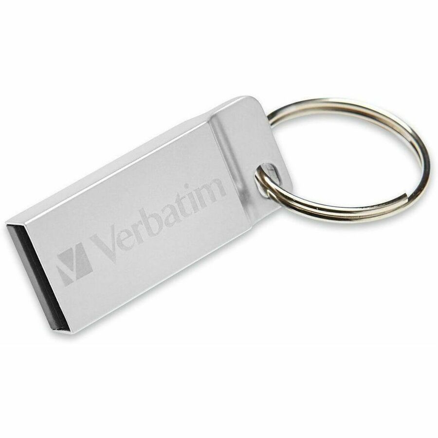 Verbatim 32GB Metal Executive USB Flash Drive - Silver