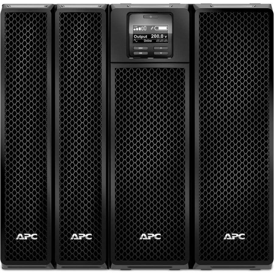 APC Smart-UPS On-Line, 10kVA/10kW,Rackmount 10U, 208V, 2x L5-20R+4x L6-20R+2x L6-30R+2x L14-30R NEMA, NMC,W/ transformer 208V/240V to 120V,W/ rail kit