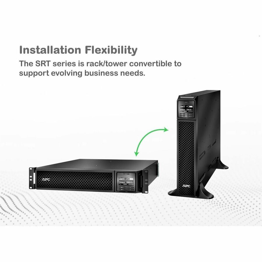 APC Smart-UPS On-Line, 3kVA, Tower, 208V, 2x L6-20R+1x L6-30R NEMA outlets, SmartSlot, Extended runtime, W/O rail kit