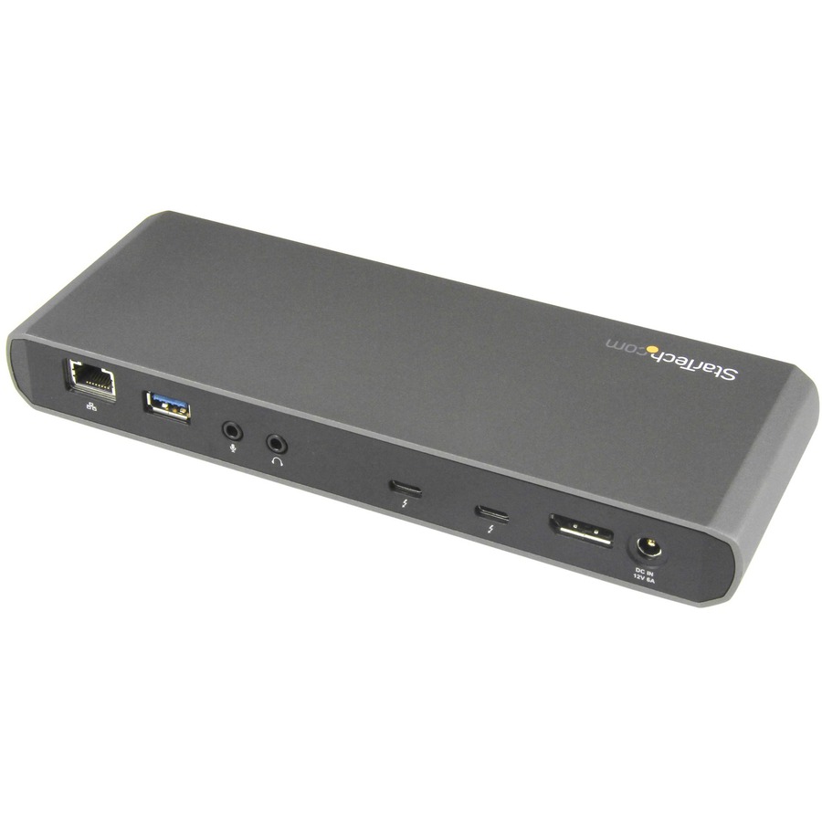 Thunderbolt 3 Dual-4K Docking Station for Laptops - Windows Only - Thunderbolt 3 Dock with Dual-4K Video - Includes TB Cable