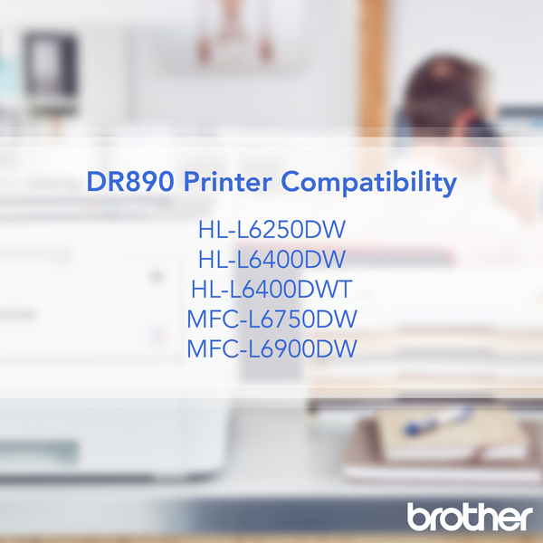 Brother DR890 Imaging Drum - 50000 - 1 Each