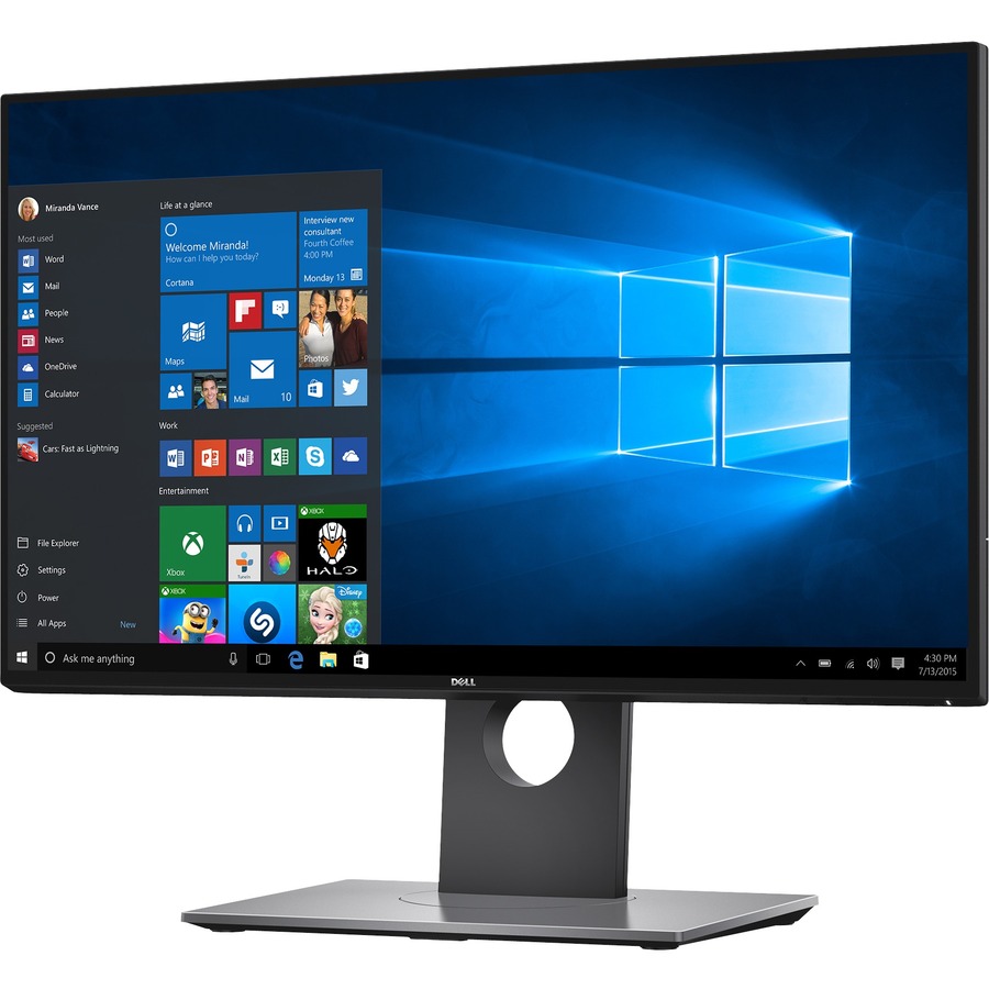 Dell UltraSharp U2417H 24" Class Full HD LCD Monitor - 16:9 - Black