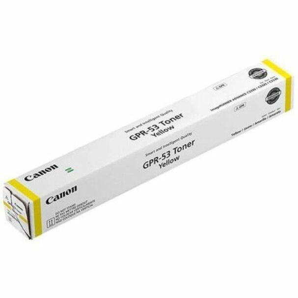 Cartouche toner GPR-53 D'origine Élev&eacute; Rendement Laser - Jaune - 1 chaque Canon