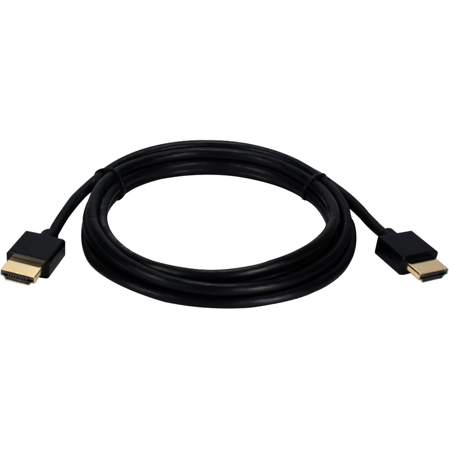 QVS 6ft High Speed HDMI UltraHD 4K with Ethernet Thin Flexible Cable