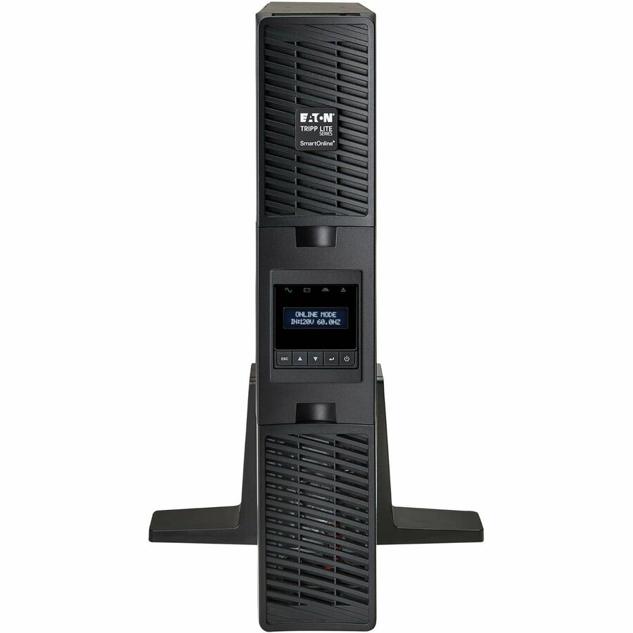 Tripp Lite by Eaton series UPS SmartOnline 1500VA 1350W 120V Double-Conversion UPS - 8 Outlets, Extended Run, Network Card Included, LCD, USB, DB9, 2U Rack/Tower Battery Backup