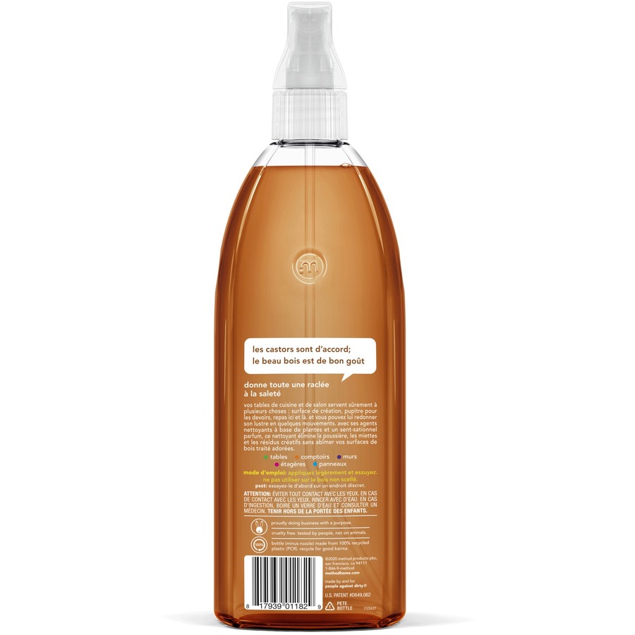 Method Daily Wood Cleaner Furniture Cleaners Method Products, Inc