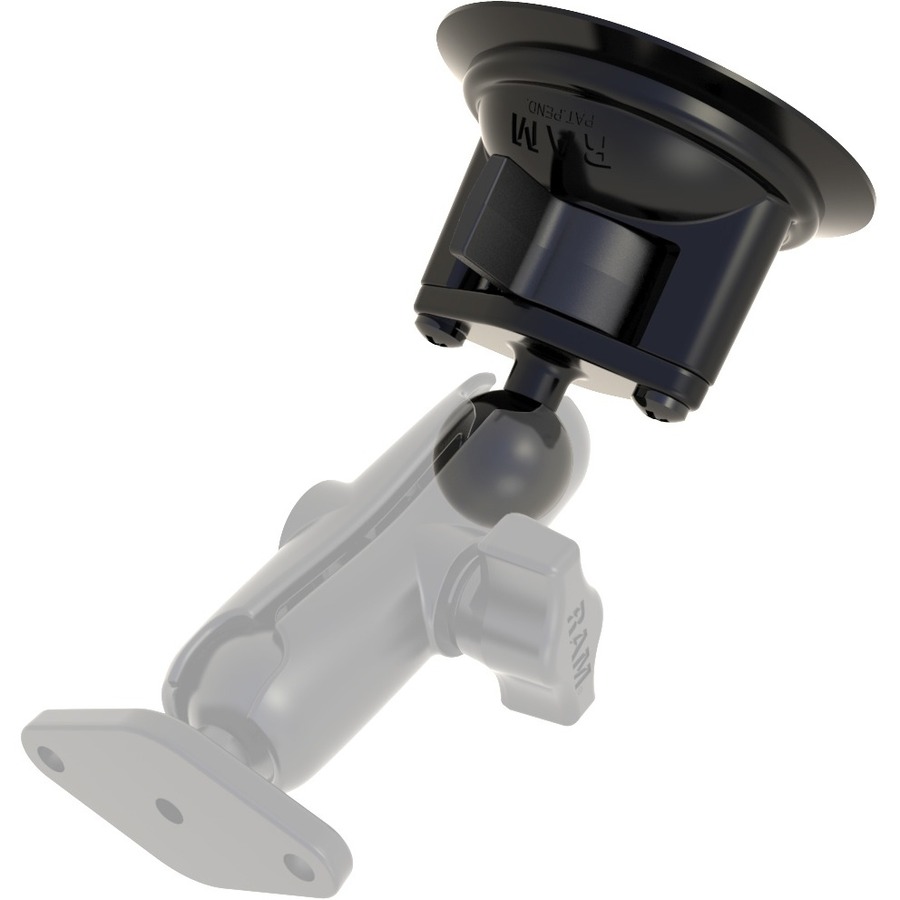 RAM Mounts Twist-Lock Vehicle Mount for Suction Cup