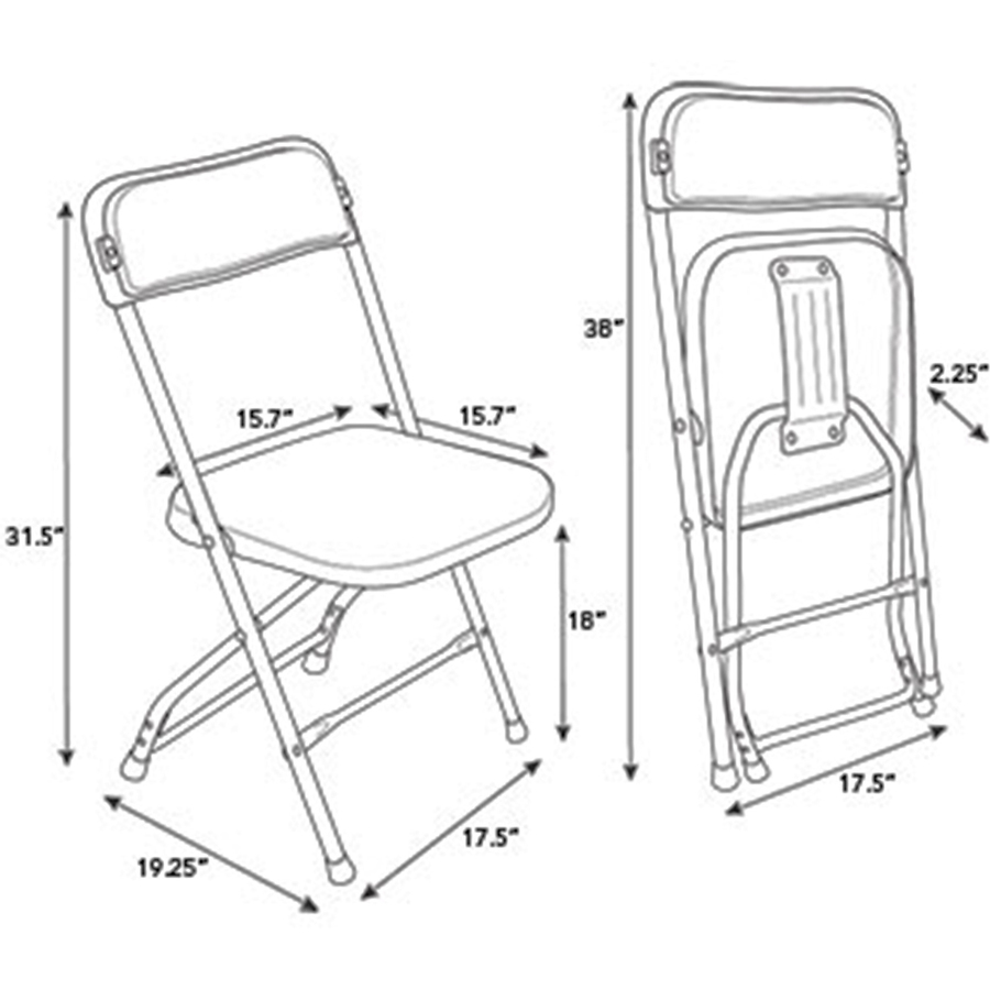 SML497541050 Samsonite Samsonite 2200 Series Injection Mold Folding   1035841245 