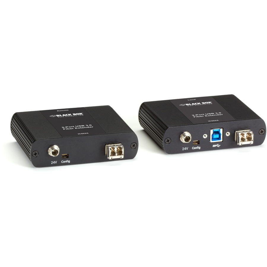 Black Box USB 3.0 Extender - Multimode, 2-Port - 2 x USB - 328.08 ft Extended Range