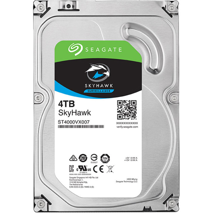 Seagate SkyHawk ST4000VX007 4 TB Hard Drive - Internal - SATA (SATA/600) - 3 Year Warranty