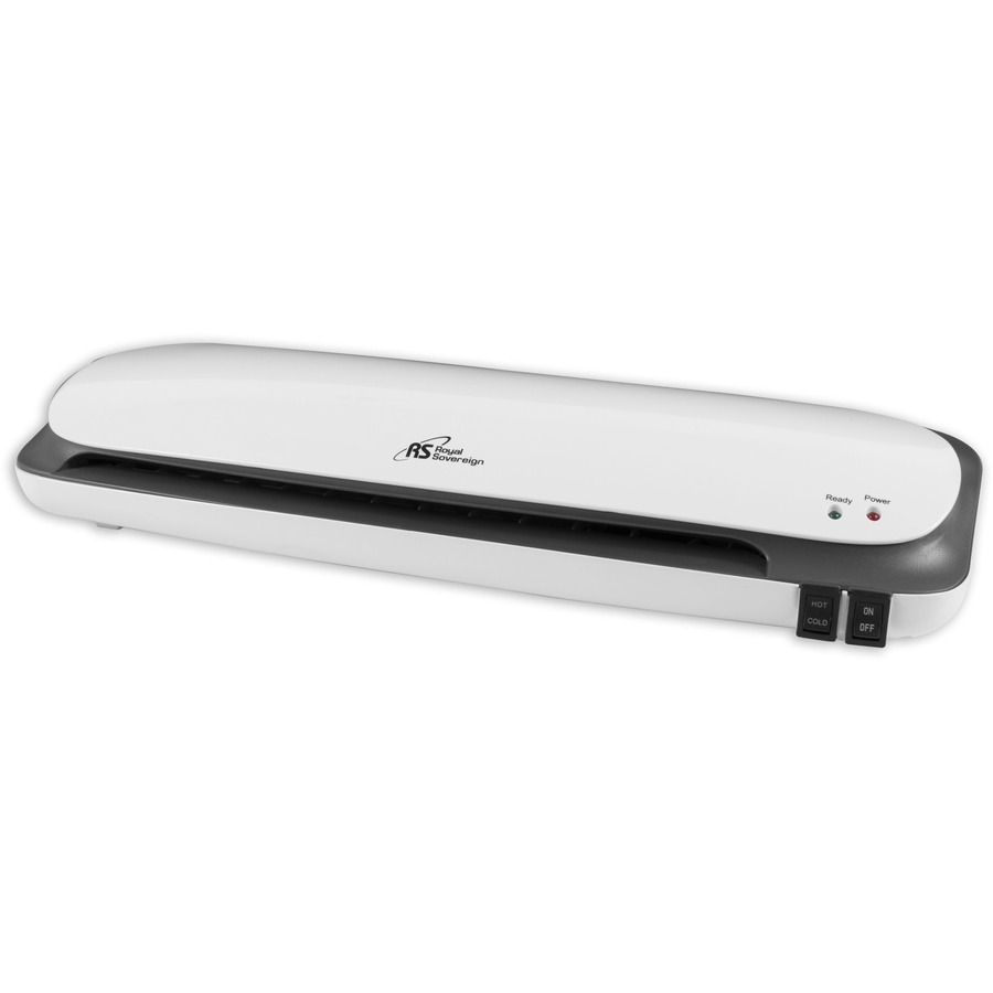 Royal Sovereign Hot/Cool Laminator - Pouch - 12" (304.80 mm) Lamination Width - 196.9 mil Lamination Thickness - Release Lever - 2.90" (73.66 mm) x 17.40" (441.96 mm) - Laminating Machines - RSICL1223