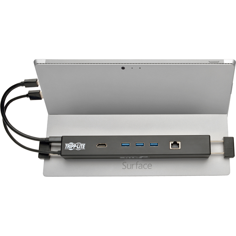Tripp Lite U342-HGU3 Docking Station - for Tablet PC - USB 3.0 - 3 x USB Ports - 3 x USB 3.0 - Network (RJ-45) - HDMI - Mini DisplayPort - Wired