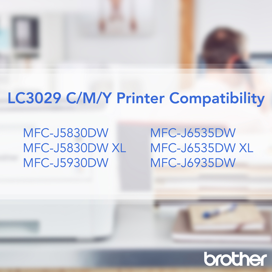 Brother LC30293PK Original Inkjet Ink Cartridge - Cyan, Magenta, Yellow - 3 / Pack