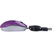 Verbatim Mini Travel Optical Mouse, Commuter Series - Purple - Optical - Cable - Purple - 1 Pack - USB 2.0 - Scroll Wheel - 3 Button(s)