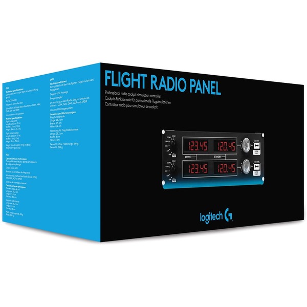 LOGITECH G Saitek Pro Flight Radio Panel (945-000029)