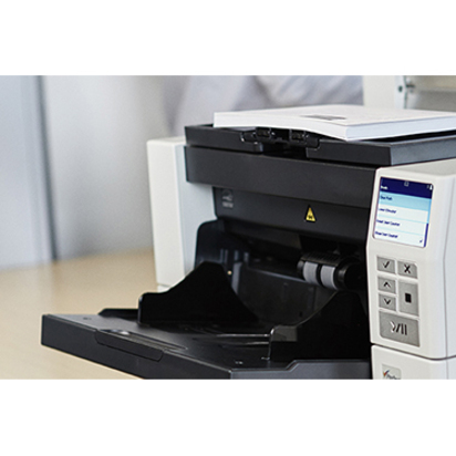 Kodak Alaris I4250 production scanner with 110 PPM duplex scanning — alternate view 1