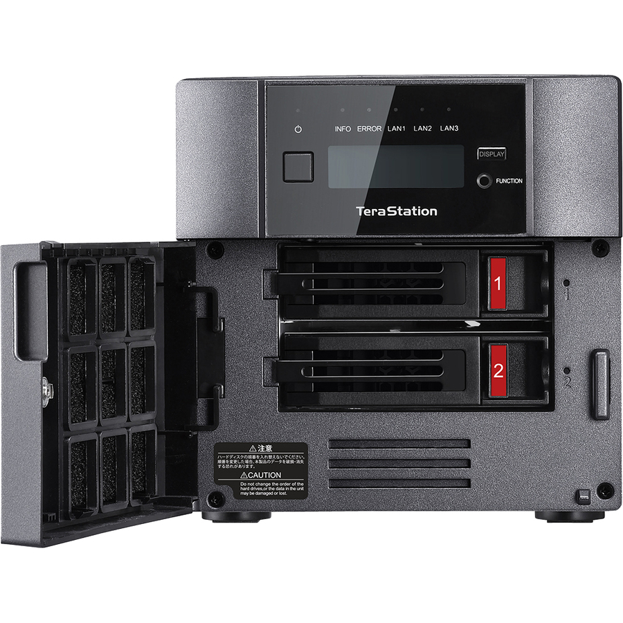 Buffalo TeraStation 5210DN Desktop 8TB NAS Hard Drives Included