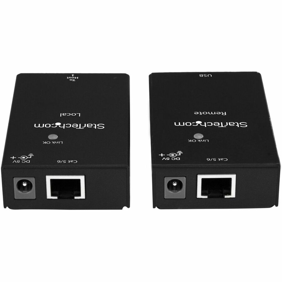 StarTech.com USB 2.0 Extender Kit over Cat5e/Cat6 Cable (RJ45) - Up to 165ft (50m) - USB Port over Ethernet Cable - Powered - 480Mbps