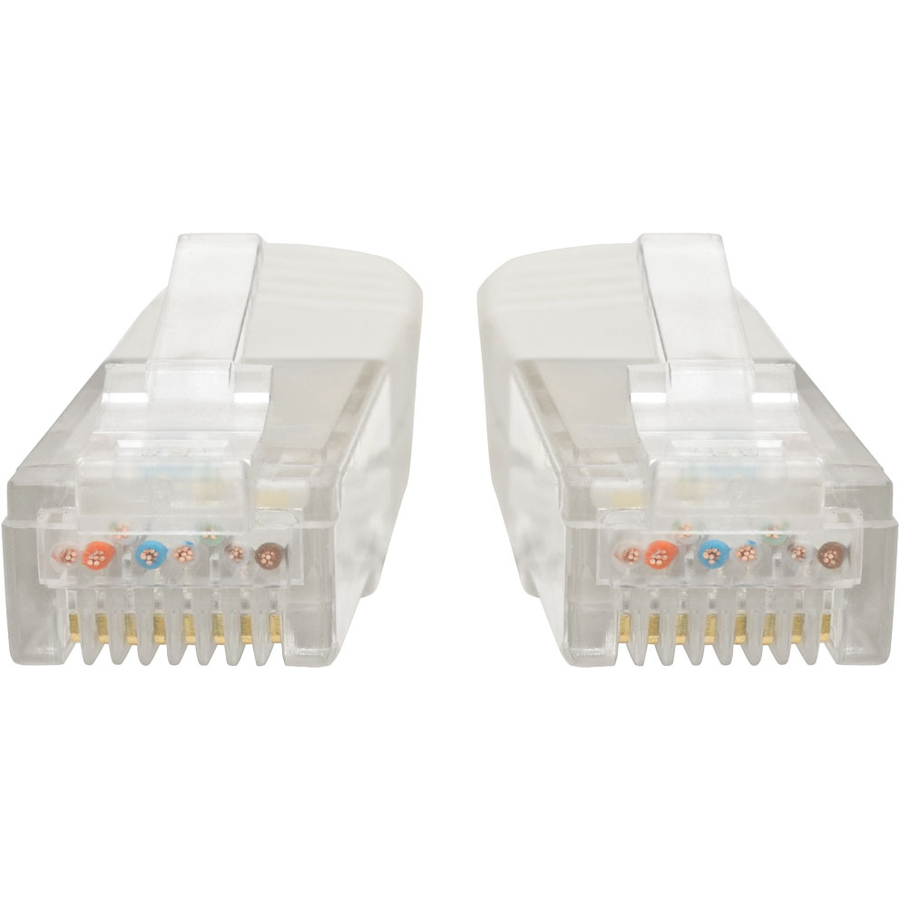 Eaton Tripp Lite Series Cat6 Gigabit Molded (UTP) Ethernet Cable (RJ45 M/M), PoE, White, 25 ft. (7.62 m)