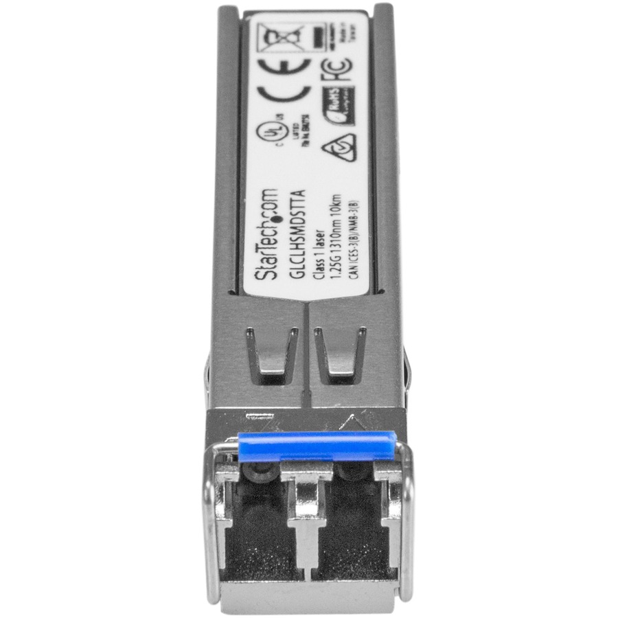 StarTech.com Cisco GLC-LH-SMD Compatible SFP Module - 1000BASE-LX/LH - 1GE Gigabit Ethernet 1GbE Single Mode Fiber SMF Optic Transceiver - Cisco GLC-LH-SMD Compatible SFP - 1000BASE-LX/LH 1 Gbps - 1GbE Module - 1GE Gigabit Ethernet SFP 1310nm - Single Mod