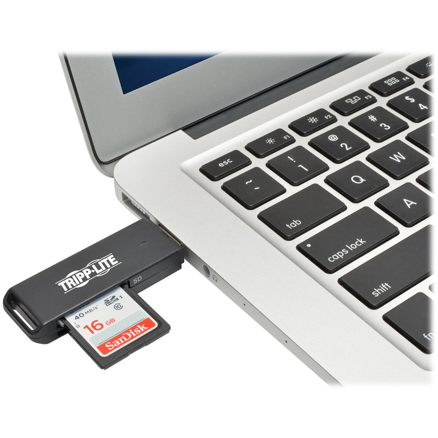 Tripp Lite by Eaton USB 3.0 SuperSpeed SD / Micro SD Adapter, Memory Card Reader