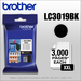 Brother Innobella LC3019BKS Ink Cartridge - Black - Inkjet - Super High Yield - 3000 Pages - 1 Each