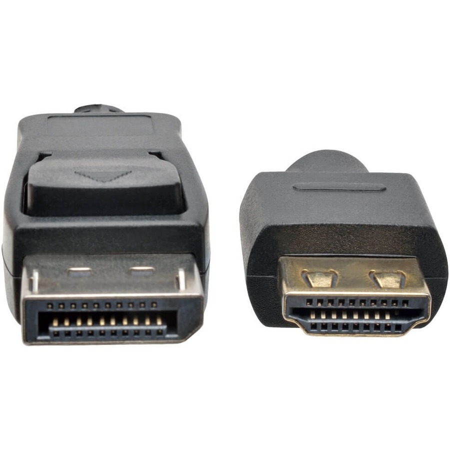 Tripp Lite by Eaton DisplayPort 1.2 to HDMI Active Adapter Cable (M/M) 4K 60 Hz Gripping HDMI Plug HDCP 2.2 6 ft. (1.8 m)